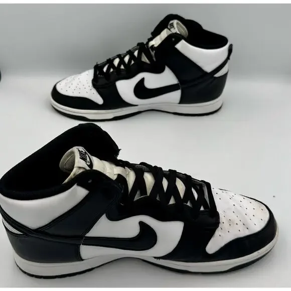 Nike Dunk High Mid Panda White Black DD1869-103 M Sz 12 # 364 - Picture 4 of 8